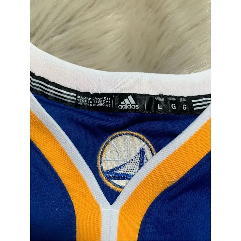 Adidas Klay Thompson Golden State Warriors Youth NBA Swingmen Jersey Large